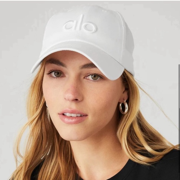 NWT Alo Off Duty Baseball Cap - White - Picture 4 of 4